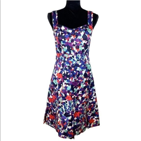 TORY BURCH FLORAL STRAPS BERDINE DRESS - Picture 4 of 16